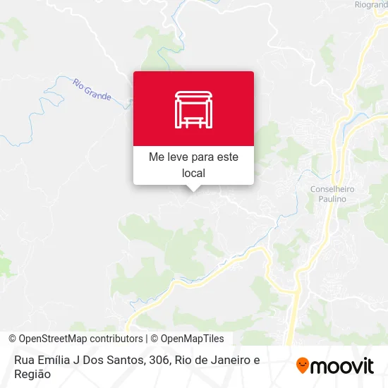 Rua Emília J Dos Santos, 306 mapa