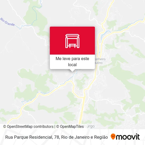 Rua Parque Residencial, 78 mapa