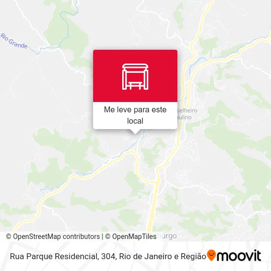 Rua Parque Residencial, 304 mapa