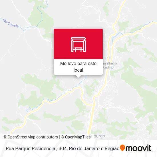 Rua Parque Residencial, 304 mapa