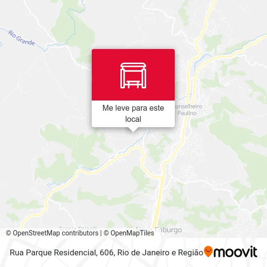 Rua Parque Residencial, 606 mapa