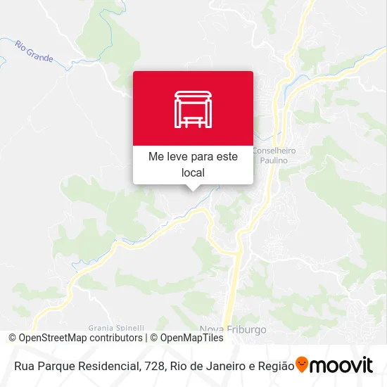 Rua Parque Residencial, 728 mapa