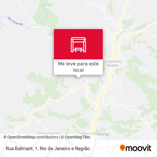 Rua Balmant, 1 mapa