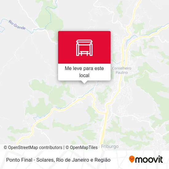 Ponto Final - Solares mapa