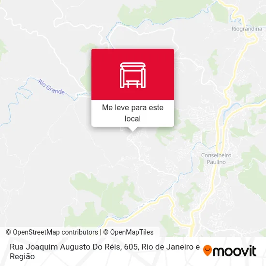 Rua Joaquim Augusto Do Réis, 605 mapa