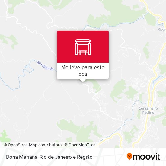 Dona Mariana mapa