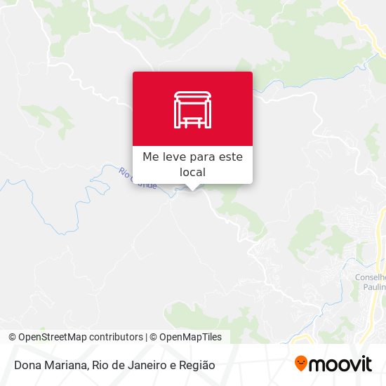 Dona Mariana mapa