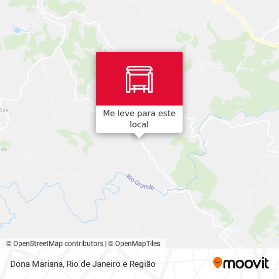Dona Mariana mapa