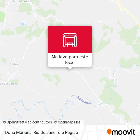 Dona Mariana mapa