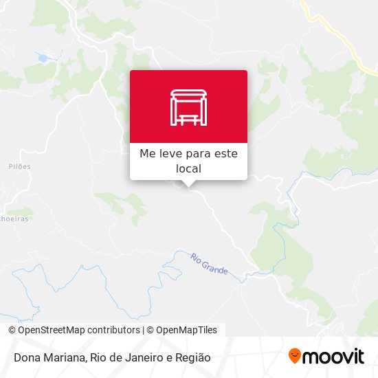 Dona Mariana mapa