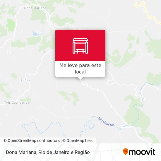 Dona Mariana mapa