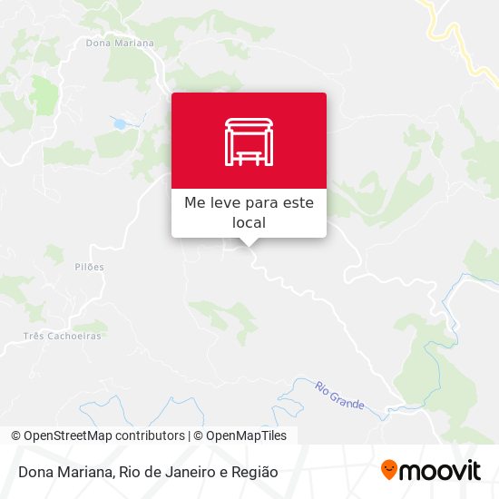 Dona Mariana mapa