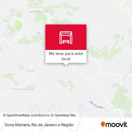 Dona Mariana mapa