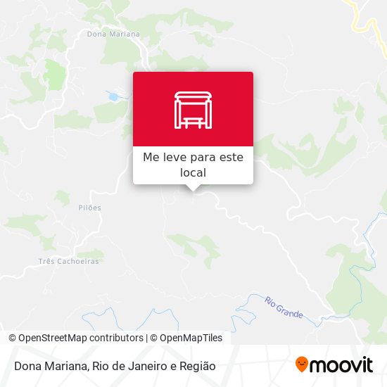 Dona Mariana mapa