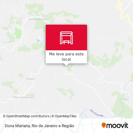 Dona Mariana mapa
