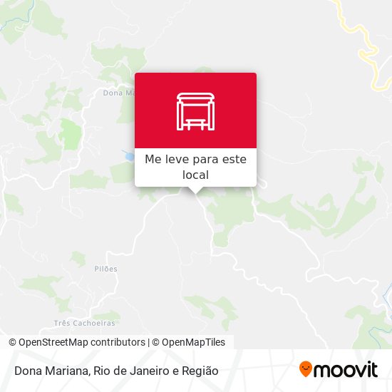 Dona Mariana mapa