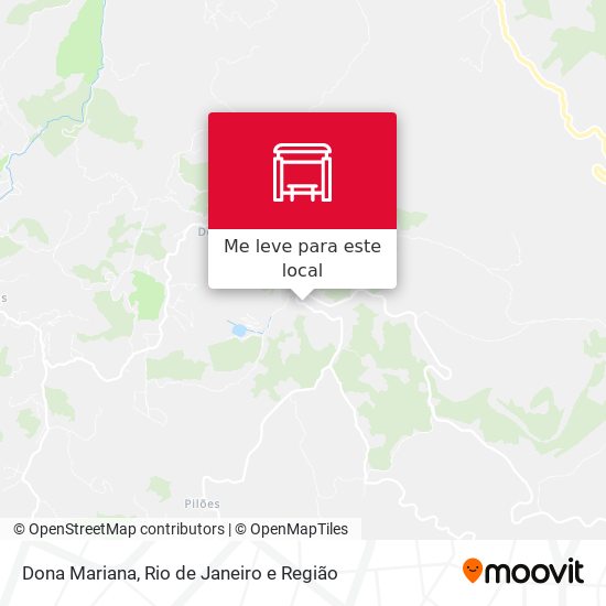 Dona Mariana mapa