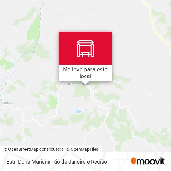 Estr. Dona Mariana mapa
