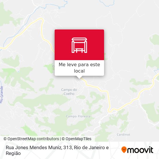Rua Jones Mendes Muniz, 313 mapa