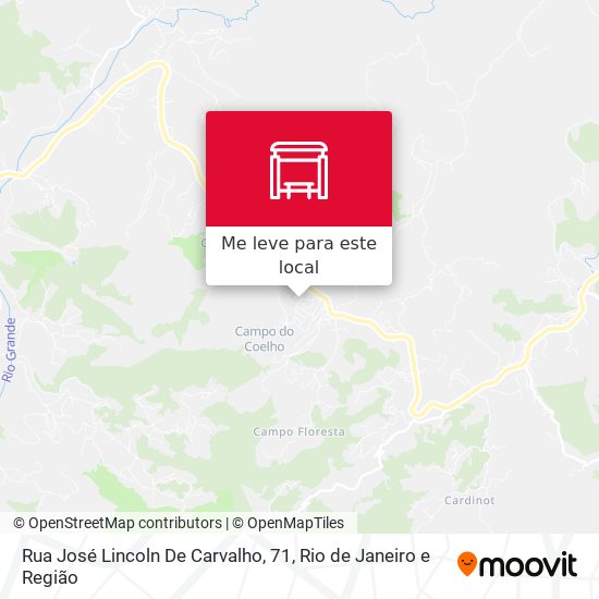 Rua José Lincoln De Carvalho, 71 mapa