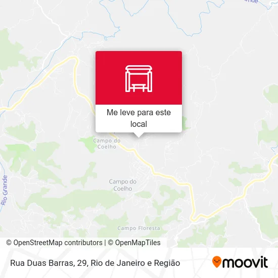 Rua Duas Barras, 29 mapa