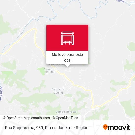 Rua Saquarema, 939 mapa