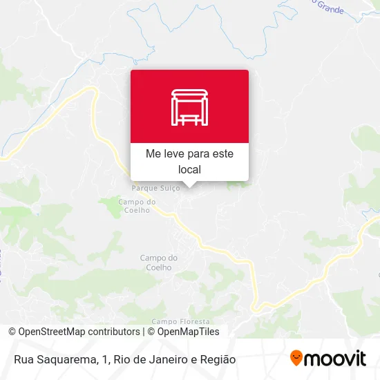 Rua Saquarema, 1 mapa