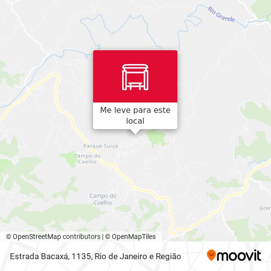Estrada Bacaxá, 1135 mapa
