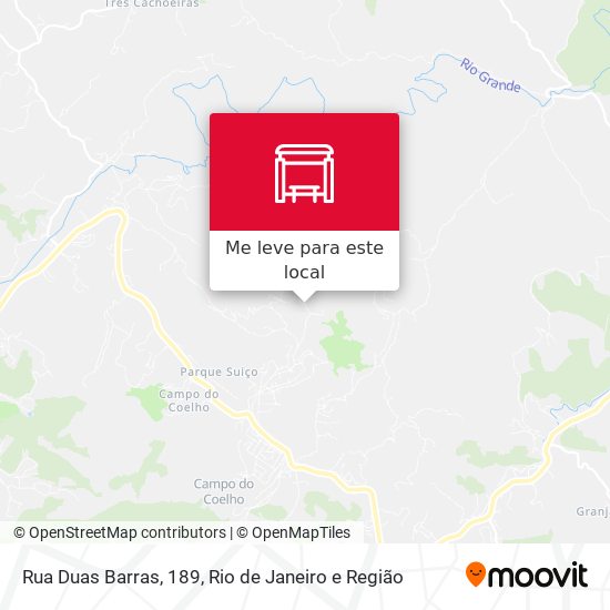 Rua Duas Barras, 189 mapa