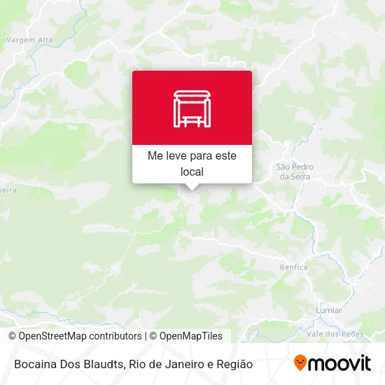 Bocaina Dos Blaudts mapa