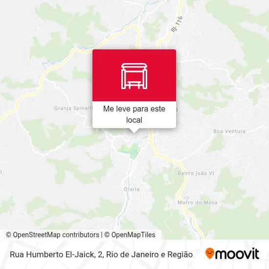 Rua Humberto El-Jaick, 2 mapa