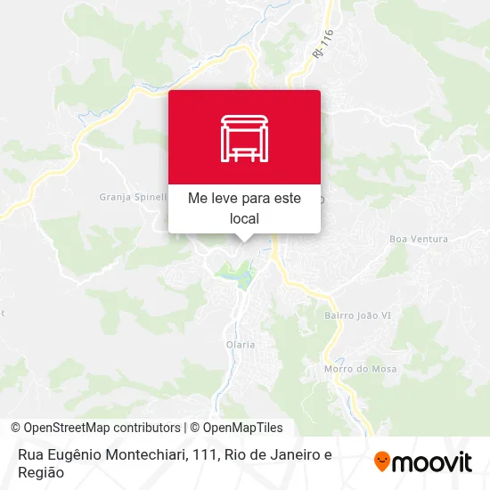 Rua Eugênio Montechiari, 111 mapa