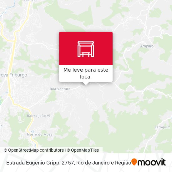 Estrada Eugênio Gripp, 2757 mapa
