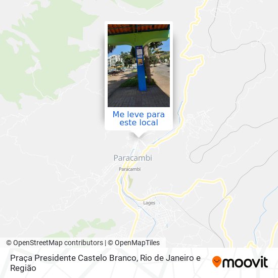 Praça Presidente Castelo Branco mapa