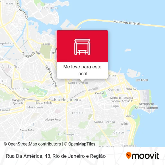 Rua Da América, 48 mapa
