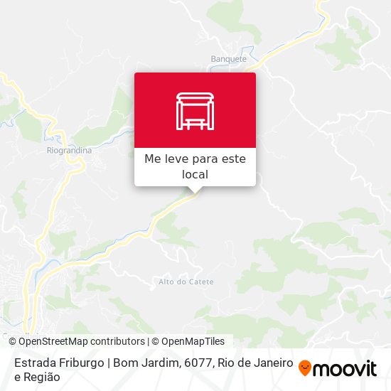 Estrada Friburgo | Bom Jardim, 6077 mapa