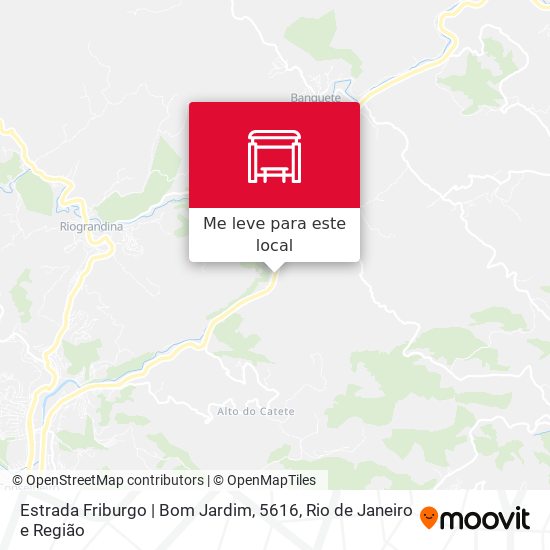 Estrada Friburgo | Bom Jardim, 5616 mapa