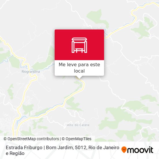 Estrada Friburgo | Bom Jardim, 5012 mapa