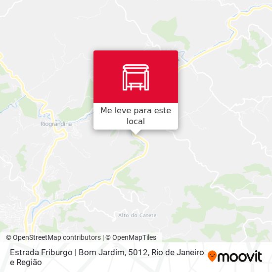 Estrada Friburgo | Bom Jardim, 5012 mapa