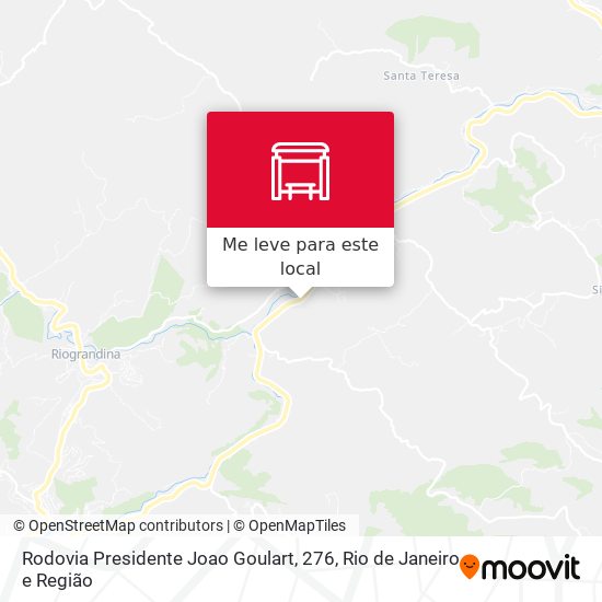 Rodovia Presidente Joao Goulart, 276 mapa