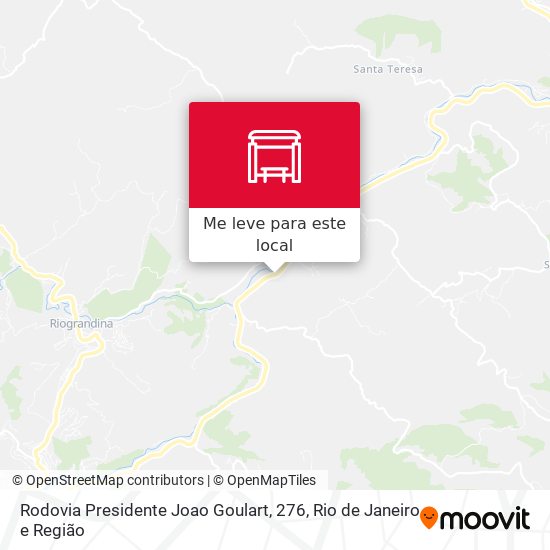 Rodovia Presidente Joao Goulart, 276 mapa