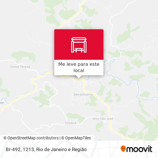 Br-492, 1213 mapa