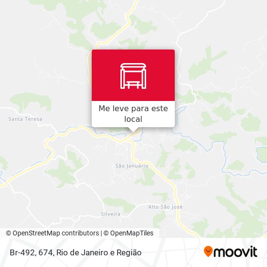 Br-492, 674 mapa
