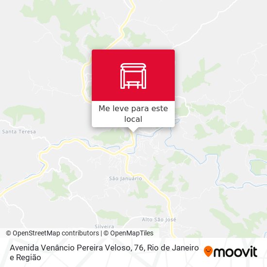 Avenida Venâncio Pereira Veloso, 76 mapa