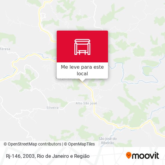 Rj-146, 2003 mapa