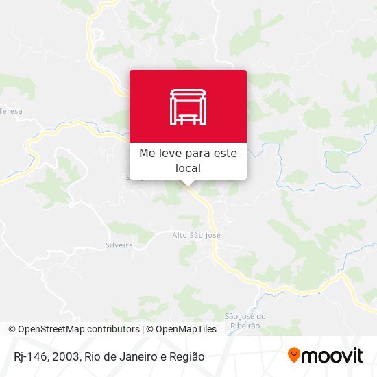 Rj-146, 2003 mapa