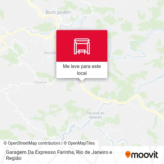 Garagem Da Expresso Farinha mapa