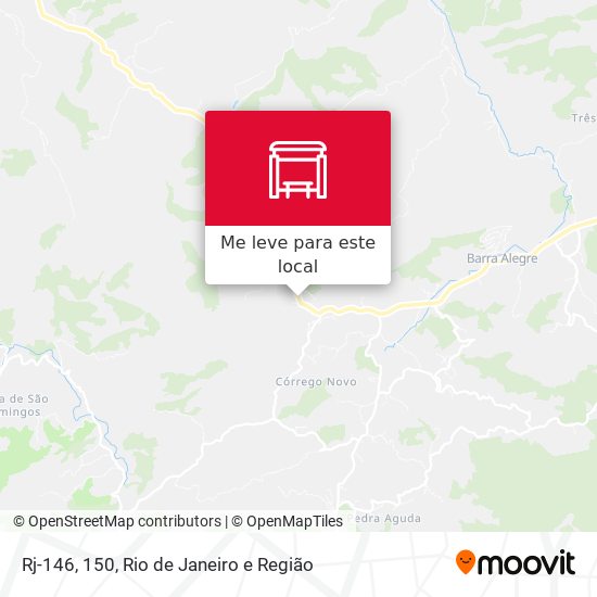 Rj-146, 150 mapa