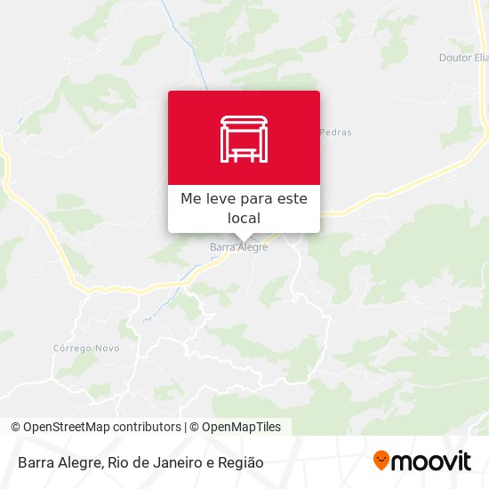 Barra Alegre mapa