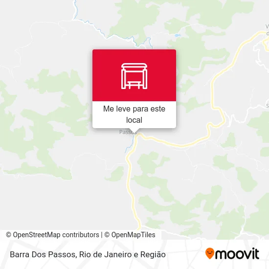Barra Dos Passos mapa